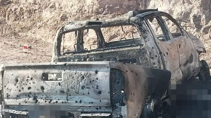 Brutal enfrentamiento en Badiraguato deja tres muertos; uno fue calcinado en el lugar