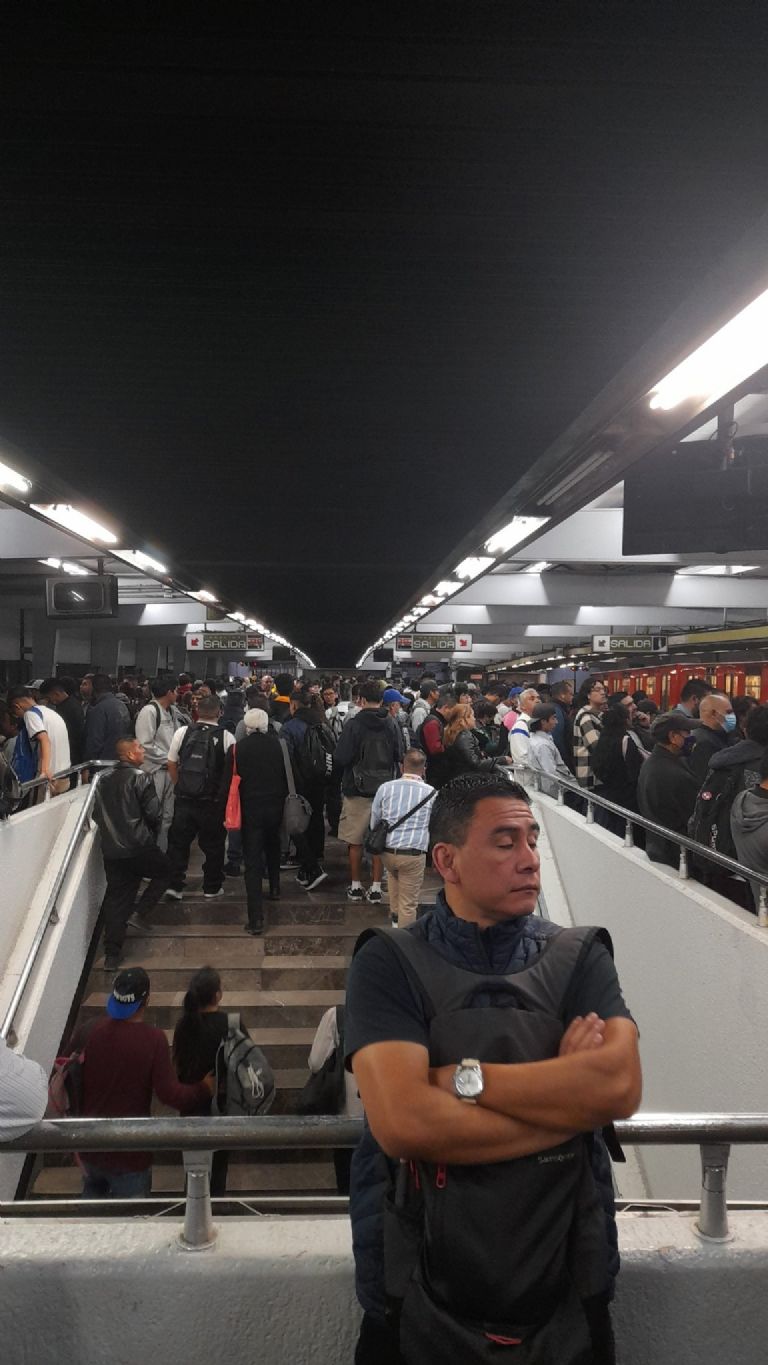 Caos en la Línea 3 del Metro