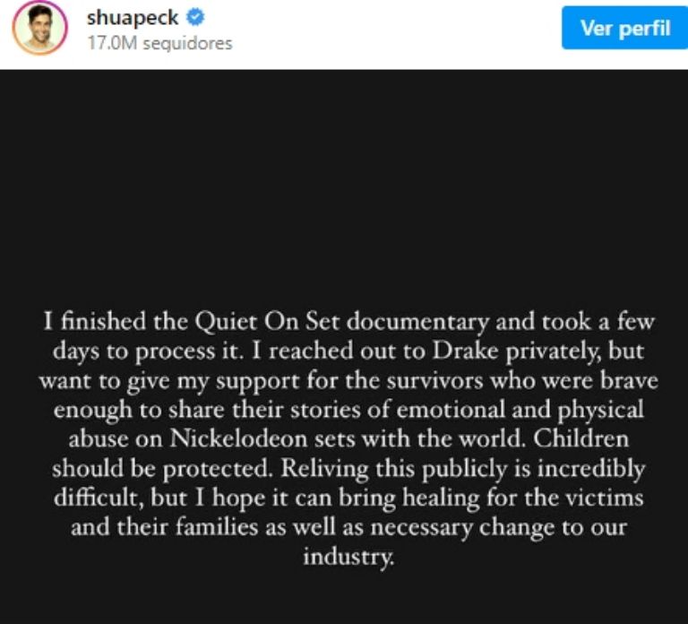 Reacción de Josh Peck ante declaraciones de Drake Bell