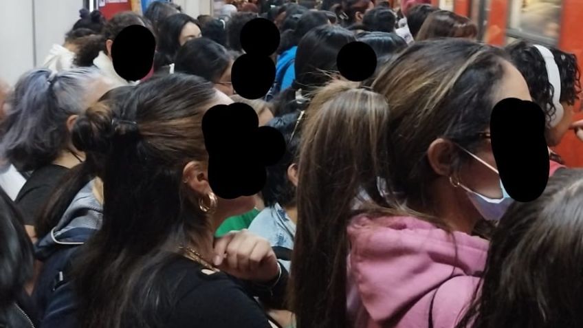 Caos en la Línea 3 del Metro: Una broma colapsa Indios Verdes y detiene el servicio