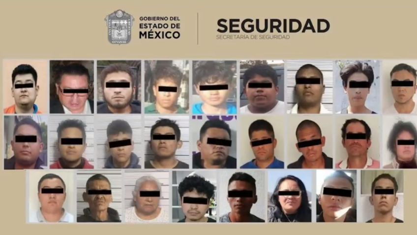 Despliegan gran operativo en Naucalpan tras captura de 'El Chori'; detienen 27 criminales