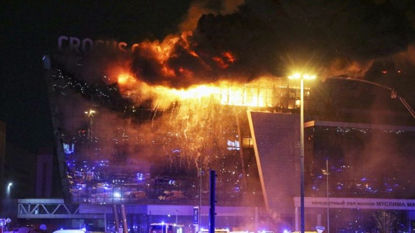 Ataque terrorista en Rusia: Grupo ISIS se adjudica atentado que dejó 40 muertos en Moscú