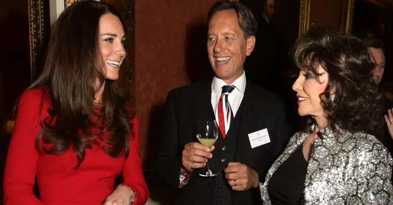 Joan Collins da impactante pronóstico sobre cáncer de Kate Middleton