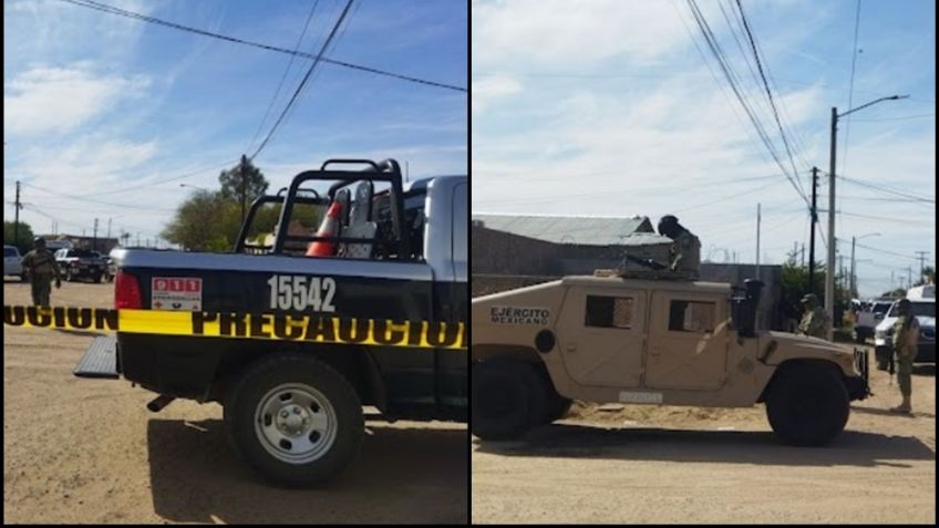 Balacera entre presuntos delincuentes y policías deja a 2 heridos y 4 detenidos en SLRC