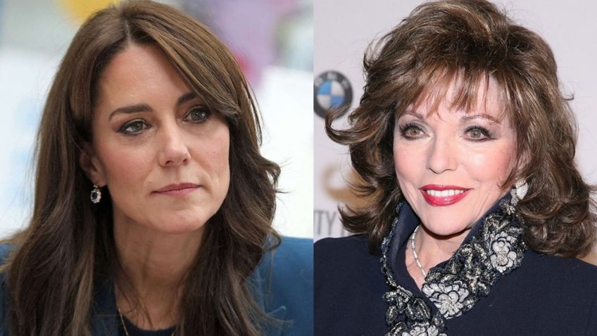 Joan Collins, leyenda de 'Dinasty', da impactante pronóstico sobre cáncer de Kate Middleton