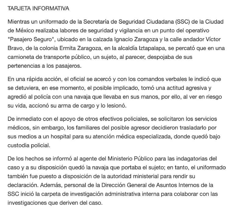 Policía logra. Frustrar asalto en Iztapalapa