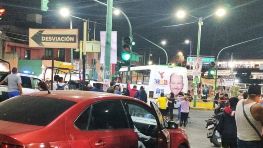 Tragedia en Iztapalapa: Una mujer muere al ser atropellada por camión de transporte