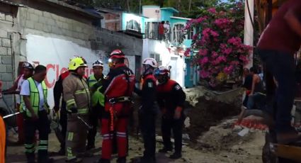 VIDEO: 3 trabajadores quedan sepultados bajo toneladas de tierra en Oaxaca