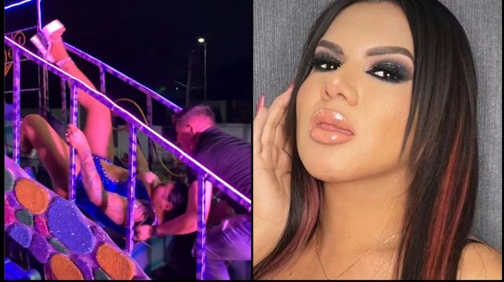 FOTO: Kimberly ‘La más preciosa’ sufre tremendo accidente en Carnaval de Veracruz