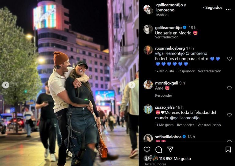 Galilea Montijo disfruta de su amor con Isaac Moreno
