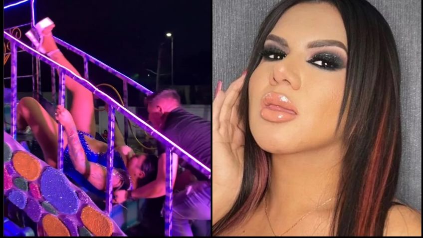 FOTO: Kimberly ‘La más preciosa’ sufre tremendo accidente en Carnaval de Veracruz