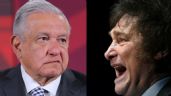 Javier Milei, presidente de Argentina, llama "ignorante" a AMLO: "Me enaltece"