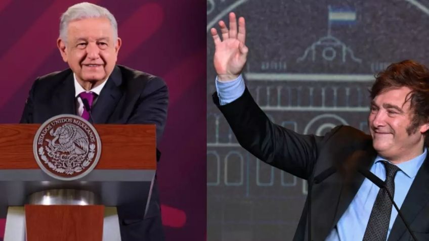 AMLO envía mensaje a Javier Milei tras ser llamado "ignorante": "Desprecia al pueblo"