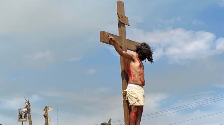 FOTOS: Así se realizó el Vía crucis de Viernes Santo en Ciudad Obregón