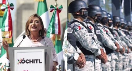 ¿Igual que AMLO? Para combatir violencia, Xóchitl Gálvez propone fortalecer Guardia Nacional