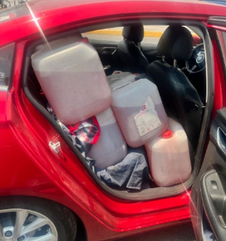 Cae huachicolero en CDMX