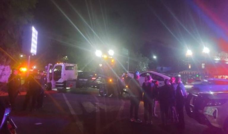 Motociclista atropellado en Atizapán