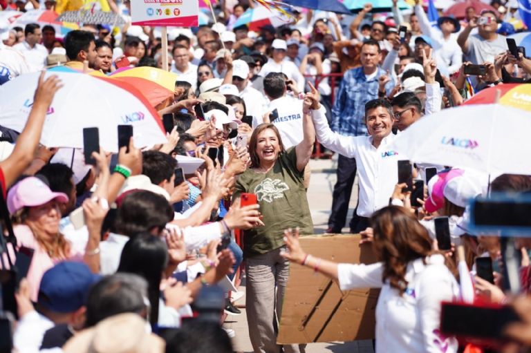 Xóchitl Gálvez en Puebla 