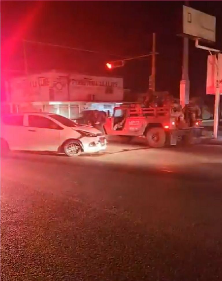 Accidente en Ciudad Obregón moviliza a las autoridades. Foto: Facebook