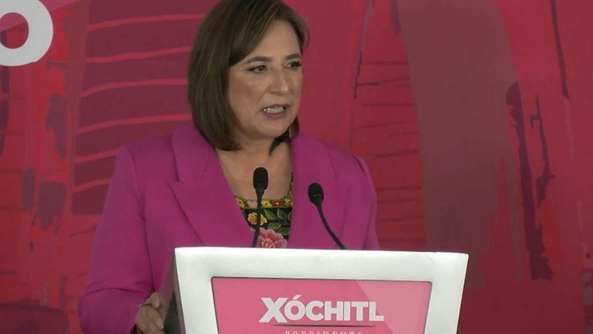 “Yo no voy por la guerra de Calderón, ni abrazos a los delincuentes de AMLO": Xóchitl Gálvez