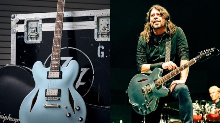 Epiphone y Dave Grohl lanzan a la venta la icónica guitarra DG-335; así es como se puede obtener