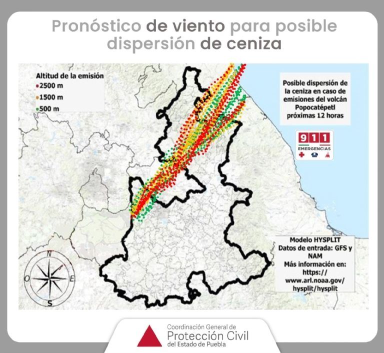 Intensa actividad del Popocatépetl afecta a 3 estados: Recomendaciones de Protección Civil