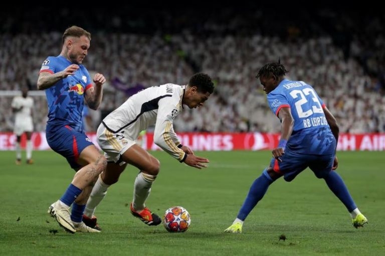 Real Madrid se complica pero logra vencer al Leipzig en el global y avanza en Champions