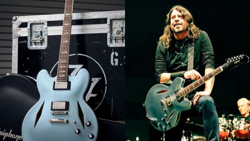 Epiphone y Dave Grohl lanzan a la venta la icónica guitarra DG-335; así es como se puede obtener