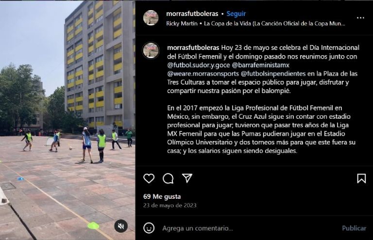 Convocatoria de colectivos feministas: Jornada de Futbol en el Zócalo el 9 de marzo