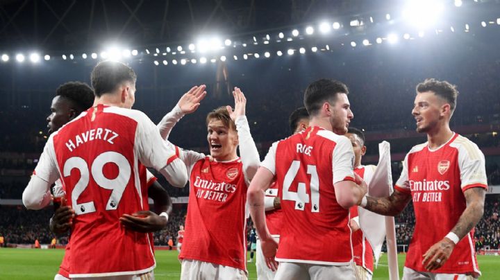 Arsenal se coloca líder provisional de la Premier League tras vencer al Brentford