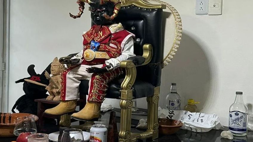Narcos satánicos: Localizan nuevo altar al diablo en la CDMX, ahora fue en la GAM