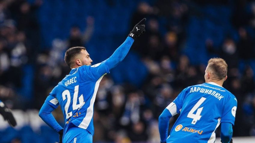 VIDEO: El golazo de Luis Chávez que abrió el camino a la victoria del Dínamo de Moscú