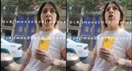 (VIDEO) Mujer amenaza a policías que intentan arrestar a su hijo: "No estoy jugando cab..."