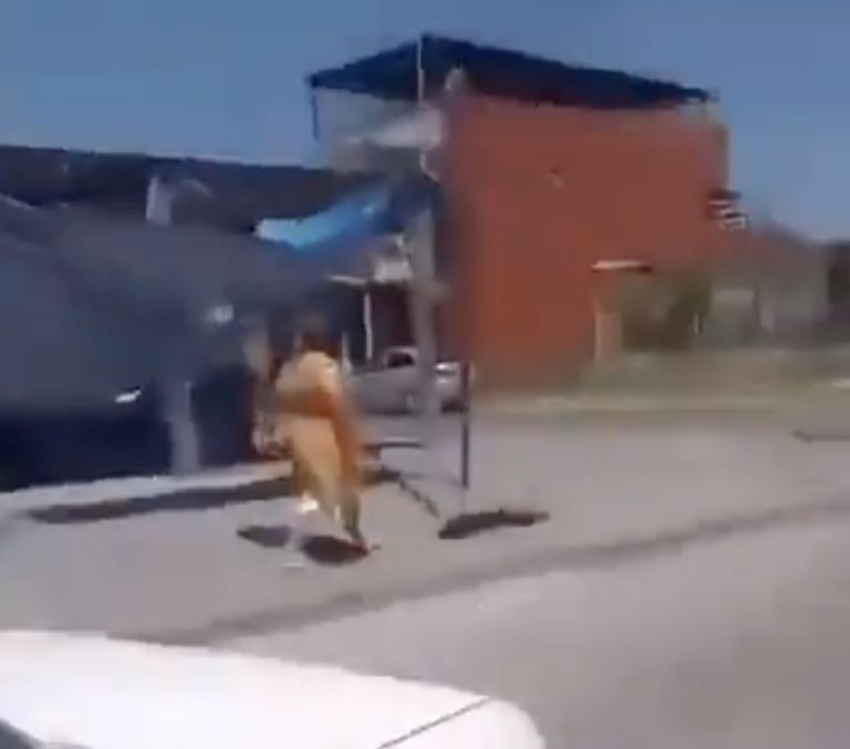 Polemica en Tabasco: Mujer Amenaza a Trabajadores de CFE con Machete y Resulta Herida