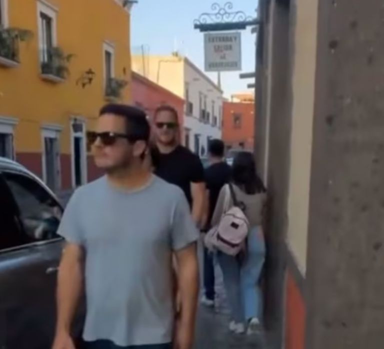 Imagine Dragons de paseo en San Miguel Allende