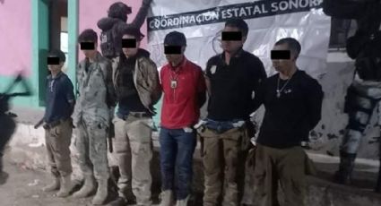 Detienen a 6 sujetos en el norte de Sonora; les decomisaron vehículos blindados y armas