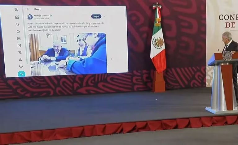 AMLO anuncia denuncia formal contra Ecuador por ‘asalto’ a la Embajada de México
