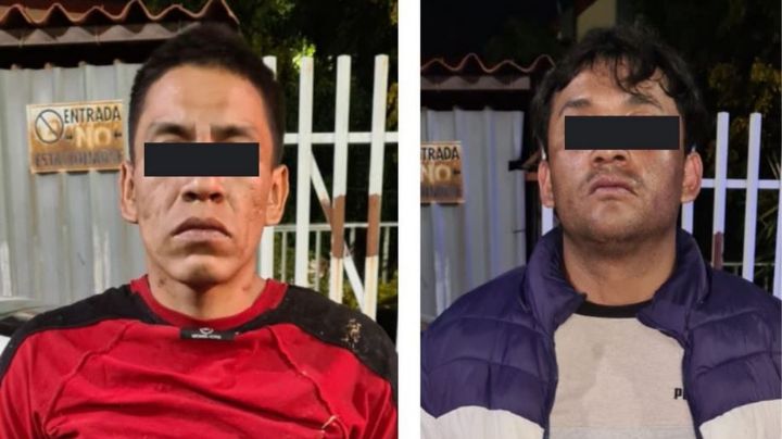 Con celulares, armas y carteras detienen a asaltantes de transporte público en Iztapalapa