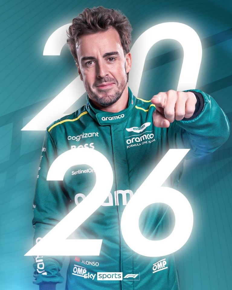 Fernando Alonso firma con Aston Martin