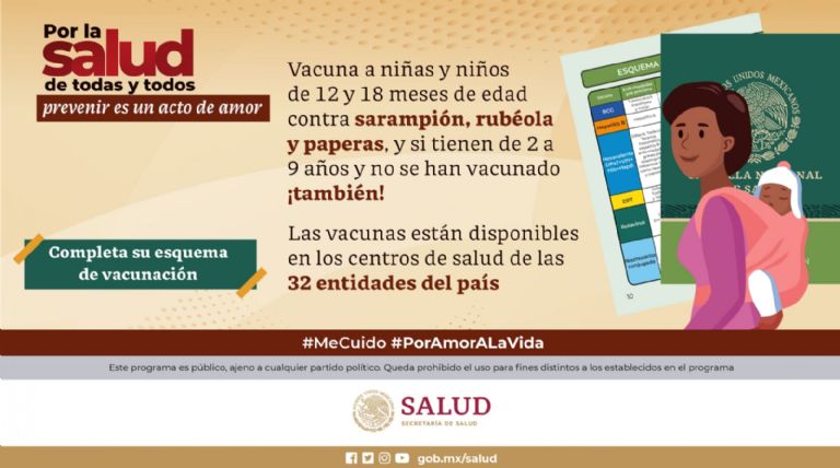 Alerta por sarampión en México