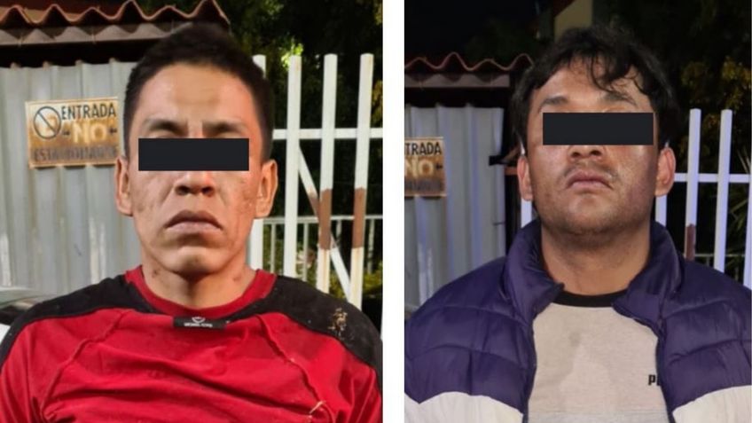 Con celulares, armas y carteras detienen a asaltantes de transporte público en Iztapalapa