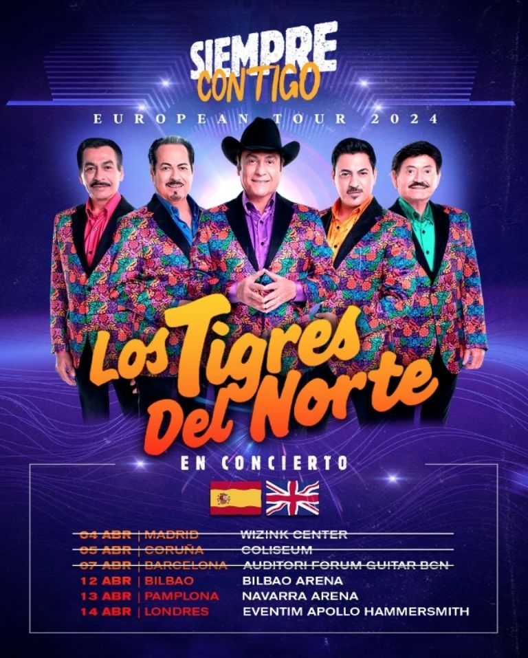 The Hives promueven el concierto de Los Tigres del Norte en Londres