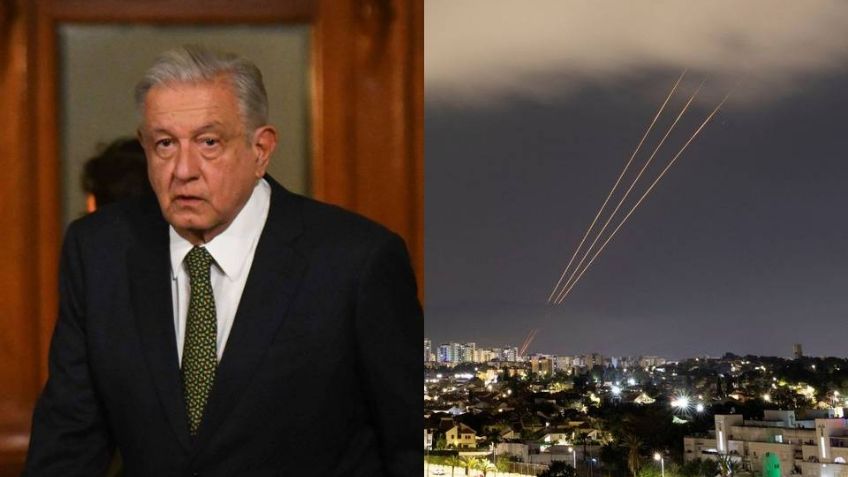 Tercera Guerra Mundial: AMLO envía mensaje tras lanzamiento de misiles de Irán contra Israel