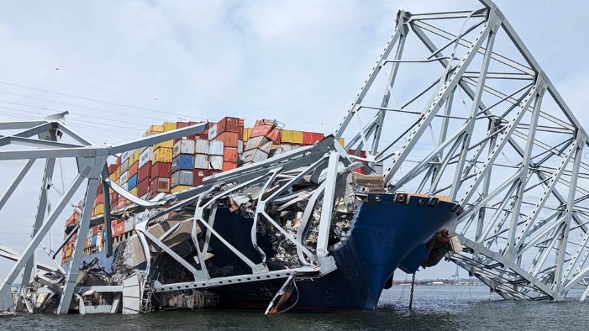 Recuperan restos de tercer mexicano fallecido tras accidente en Puente de Baltimore