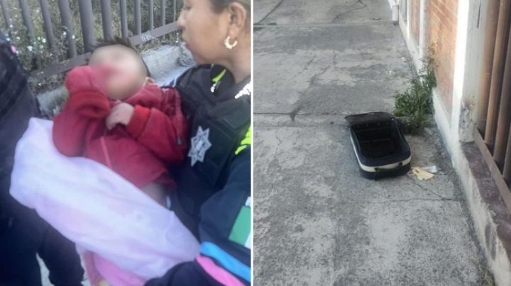 Abandonan a niño de 2 años dentro de maleta en Puebla; presentaba huellas de violencia