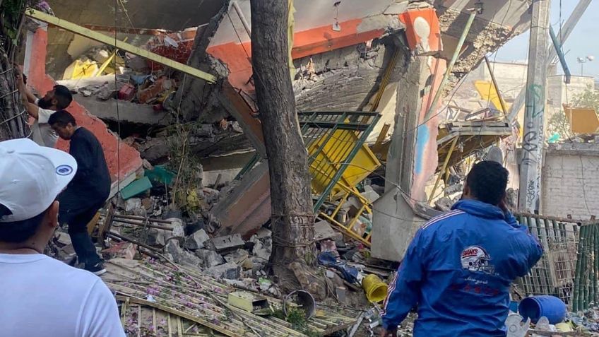 VIDEO: Explosión por acumulación de gas en Tlalpan deja varios heridos; fuerte movilización