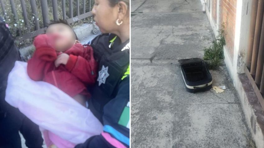 Abandonan a niño de 2 años dentro de maleta en Puebla; presentaba huellas de violencia