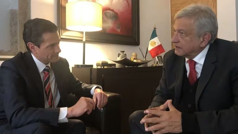 Peña Nieto habla de su relación con Calderón
