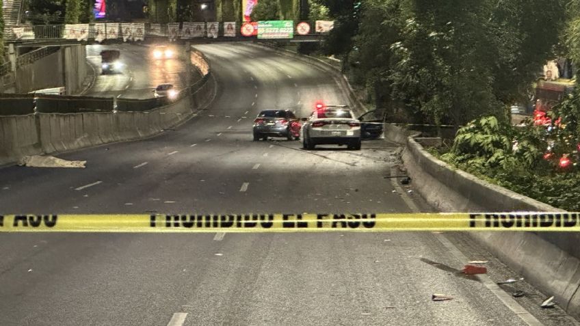 Caos en Periférico Sur tras fatídico accidente; un trabajador fue atropellado en centrales