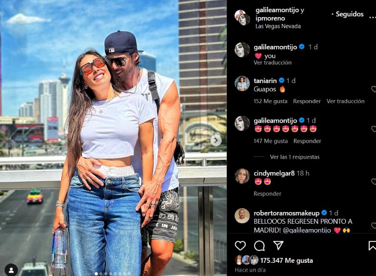Galilea Montijo presume su amor con Isaac Moreno